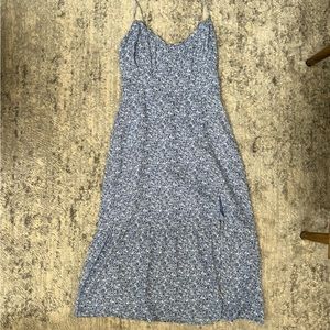 Abercrombie & Fitch ✨ Midi Blue Floral Dress